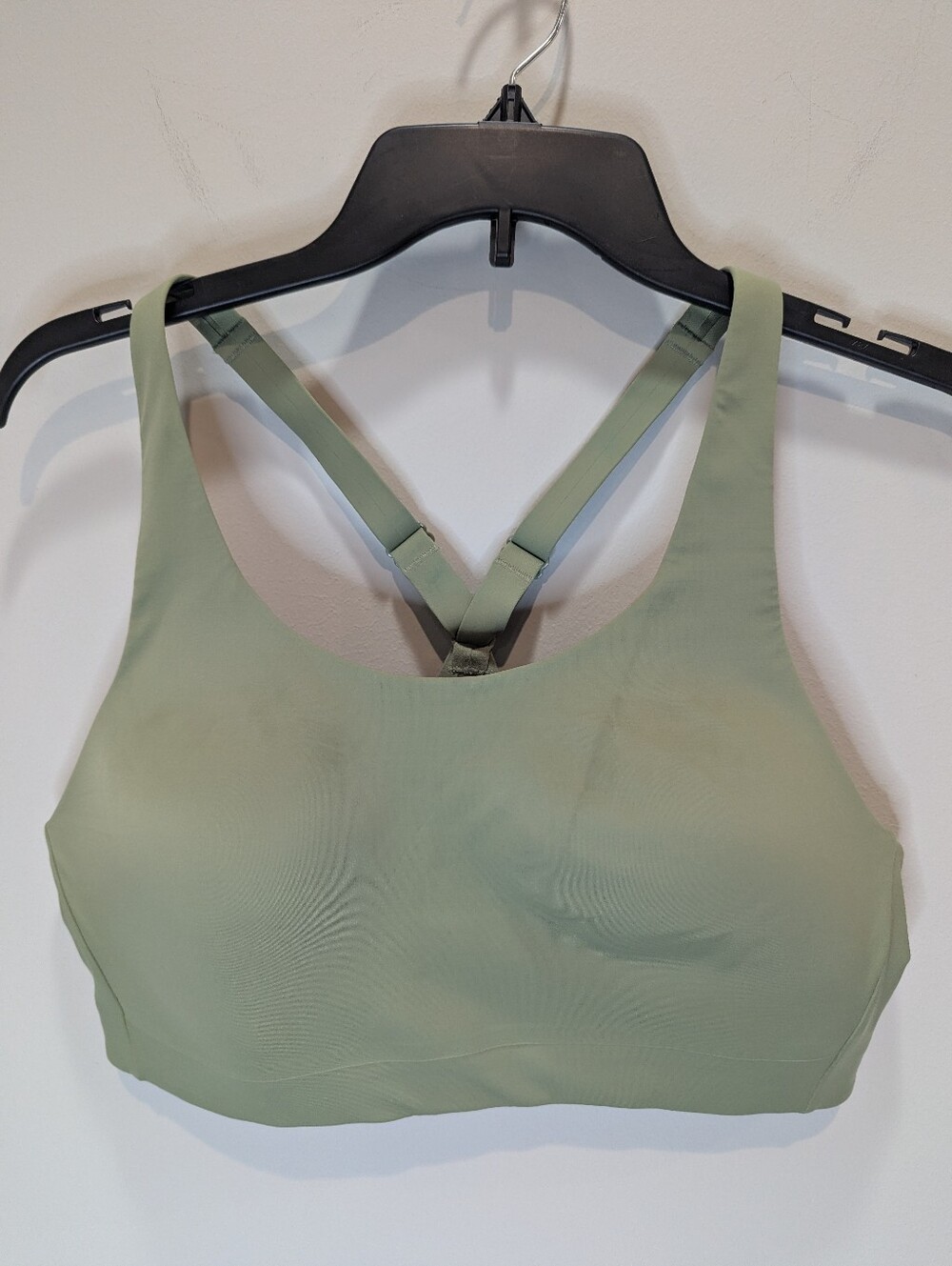 Athleta Advance Sports Bra B-G Sage Color High Impact Size 36C